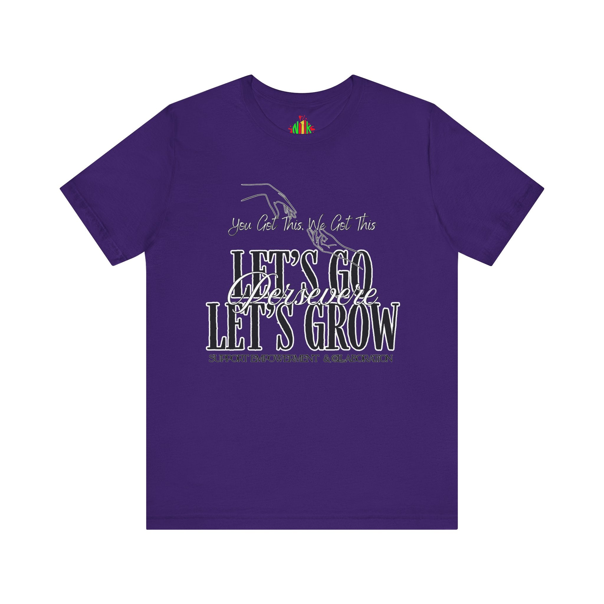 Empowerment Tee, Motivational Shirt, Growth Inspiration Tee, Support Empowerment Apparel, Positive Vibes Tee
